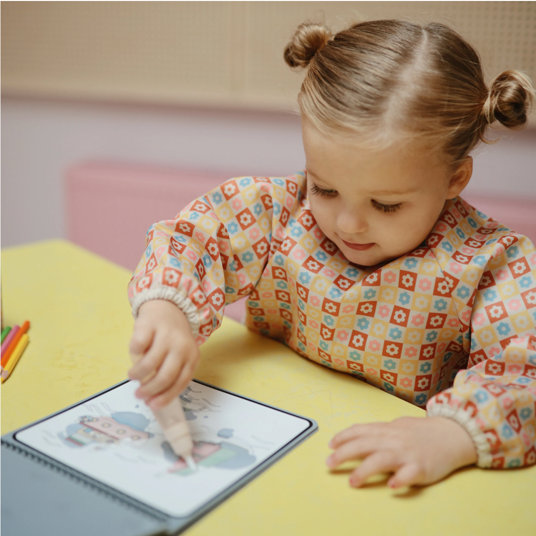 Bloc para pintar con agua Vehículos Mushie