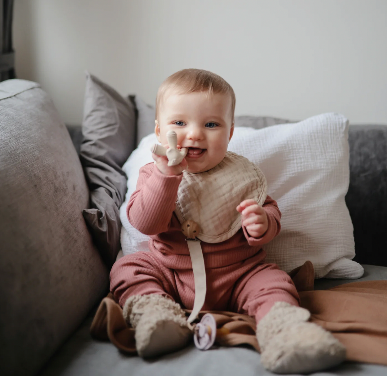 Mushie Figurine Teether