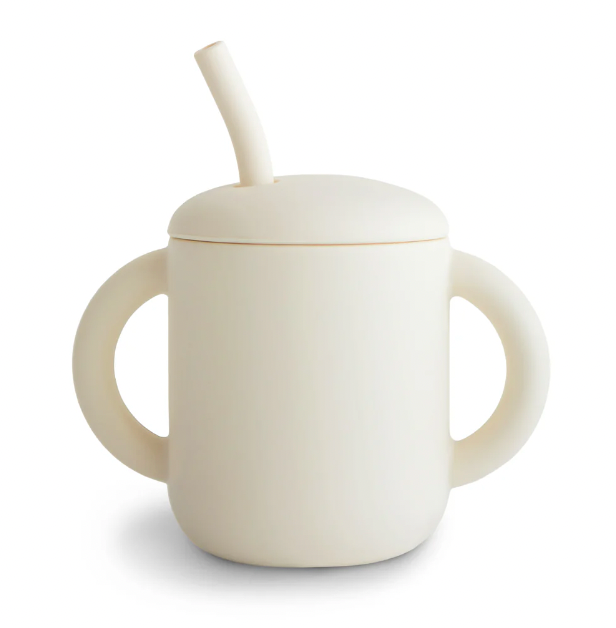 Mushie Cup with Straw