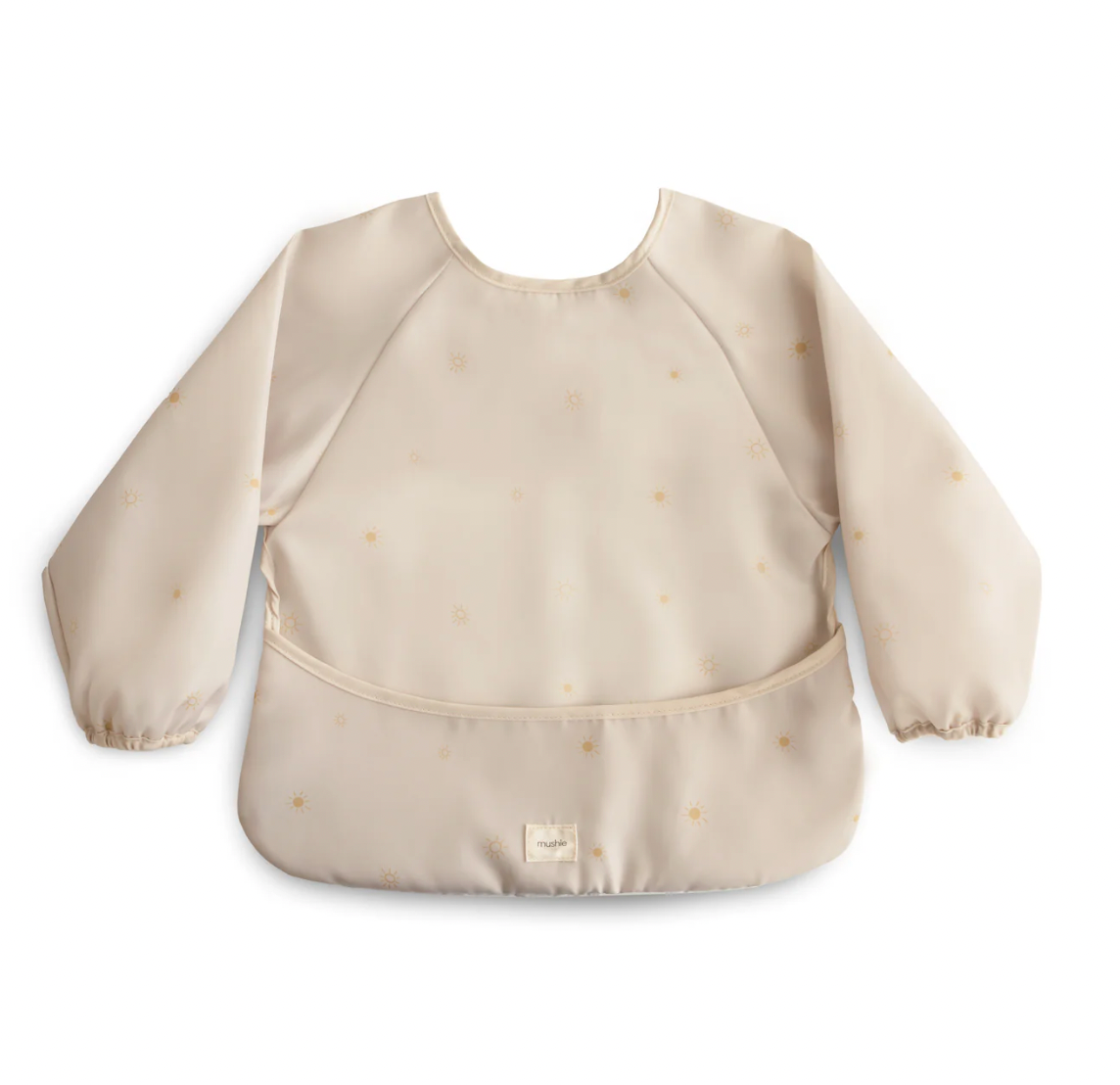 Babero manga larga impermeable Mushie