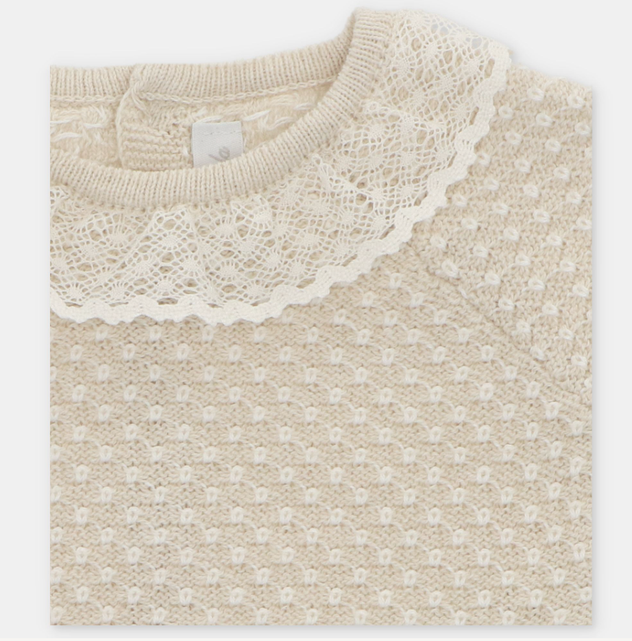 Conjunto tejido Martin Aranda Beige