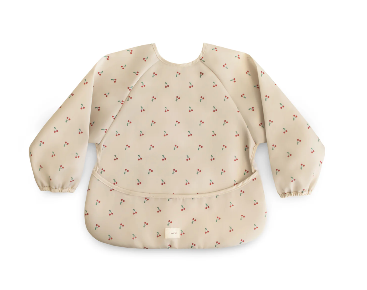 Babero manga larga impermeable Mushie
