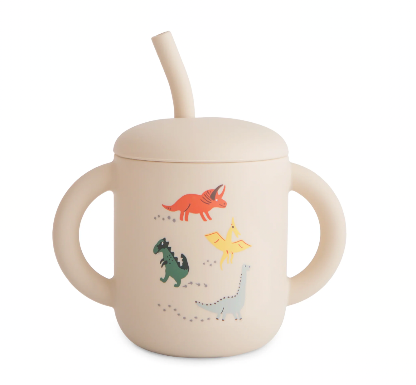 Vaso con popote Mushie