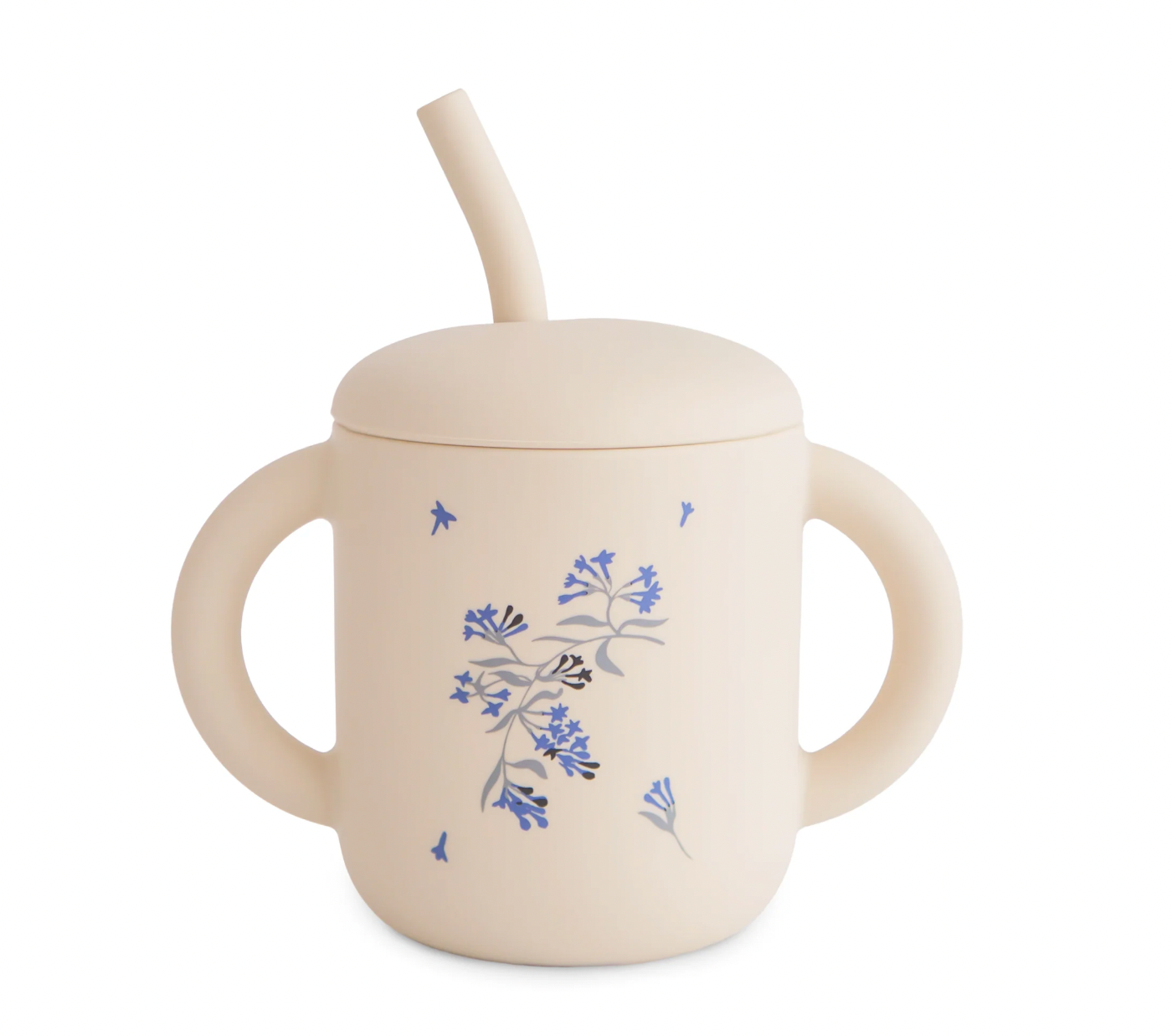 Vaso con popote Mushie