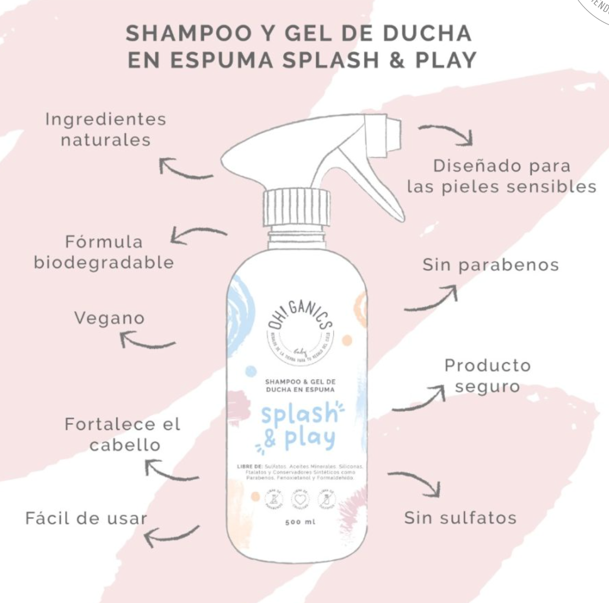 Splash & Play 500 ml Oh Ganics!