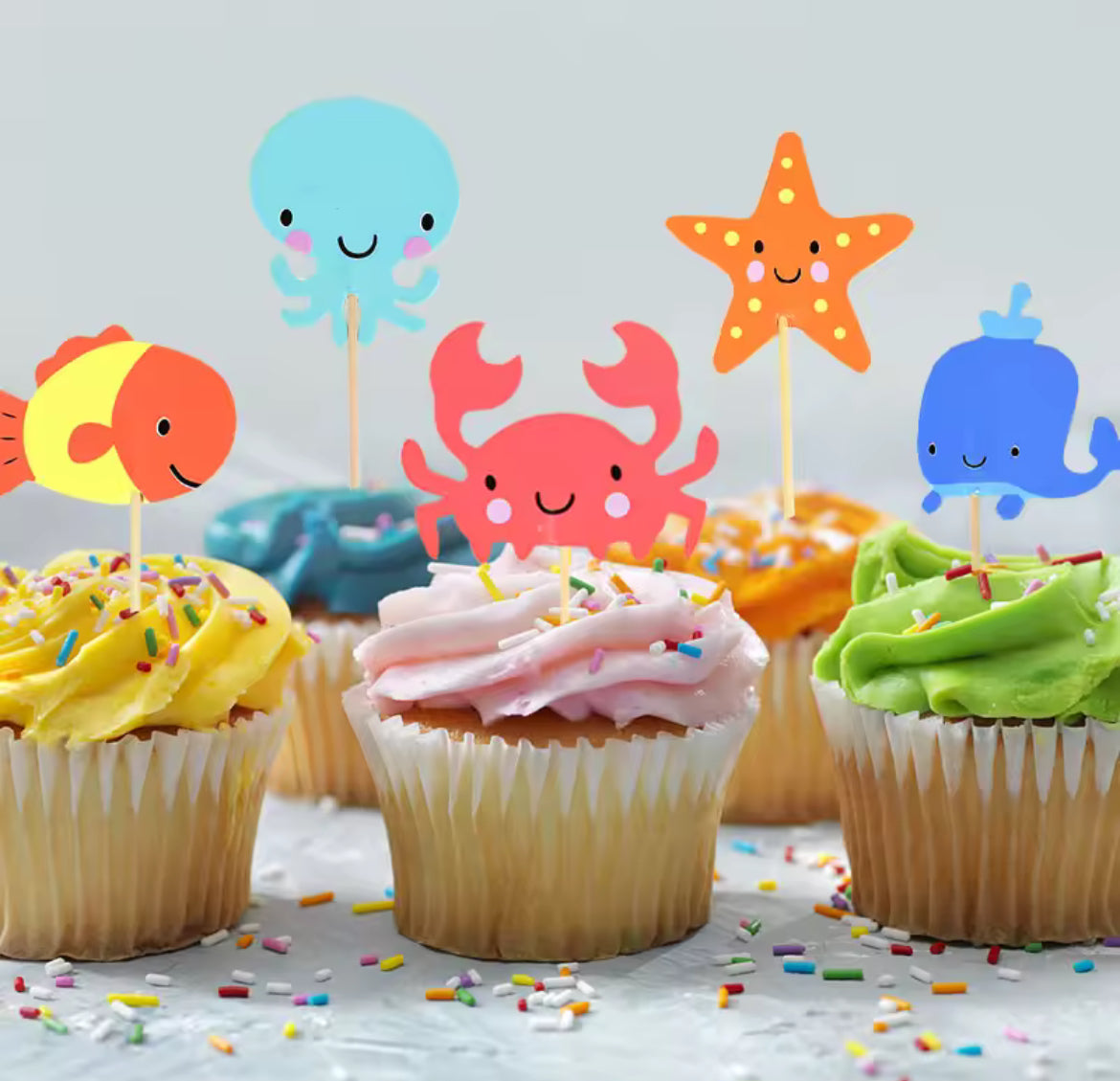 Cake toppers del Mar