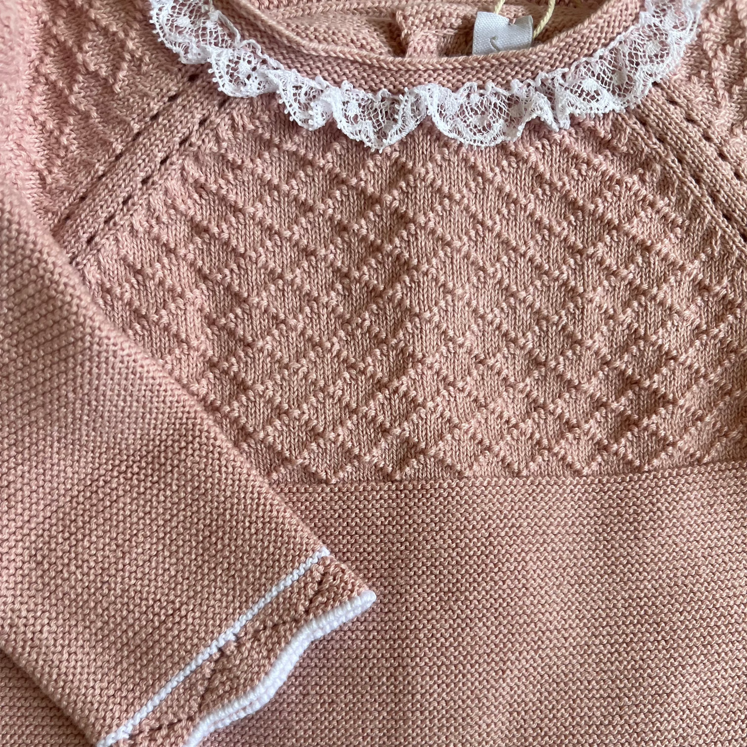 Conjunto tejido Martin Aranda 11257 ROSA