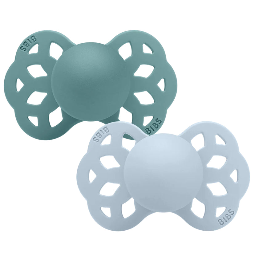 2 PACK Anatomical Infinity Chupones BIBS