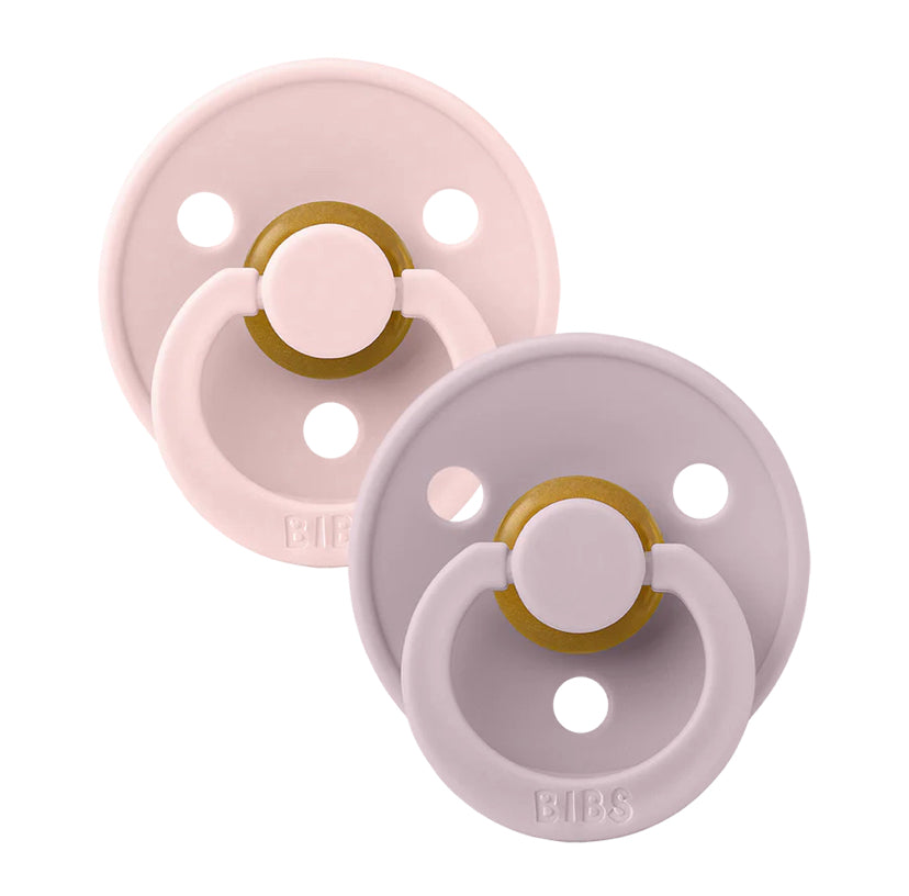 2 PACK Round Colour Chupones BIBS