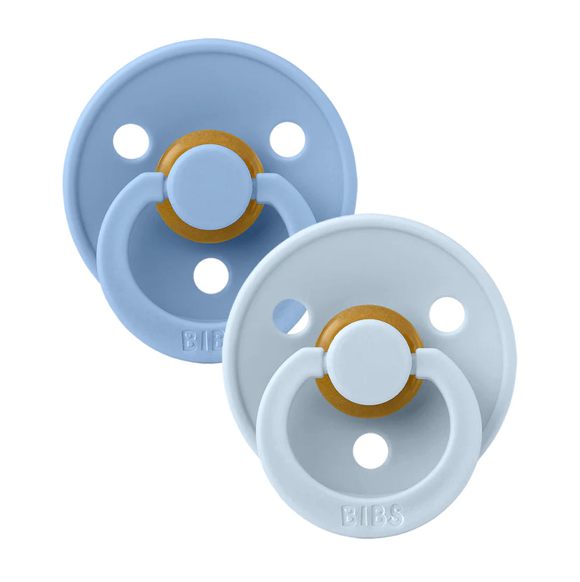 2 PACK Round Colour Chupones BIBS