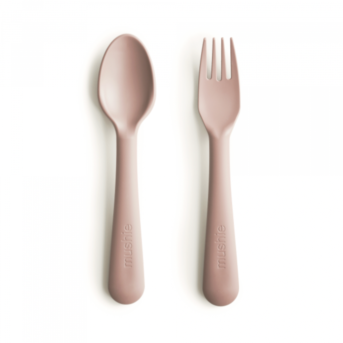 Set de cuchara y tenedor Mushie
