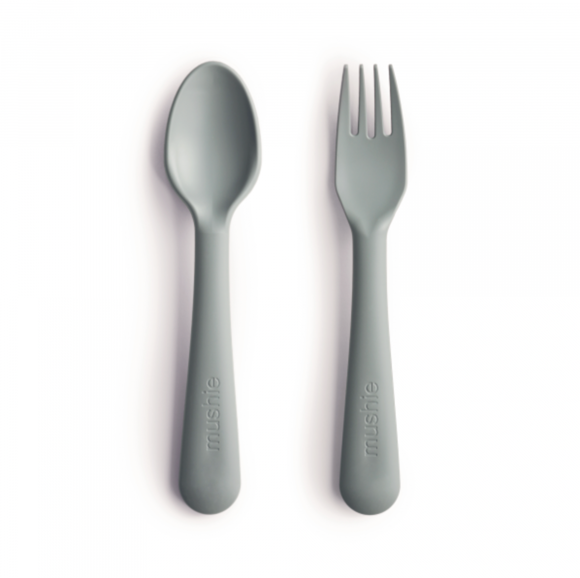 Set de cuchara y tenedor Mushie