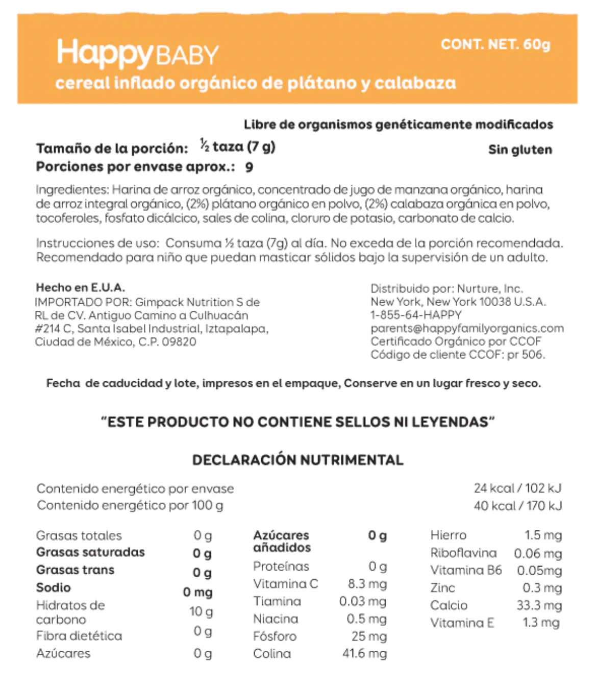 Happy Baby Puffs