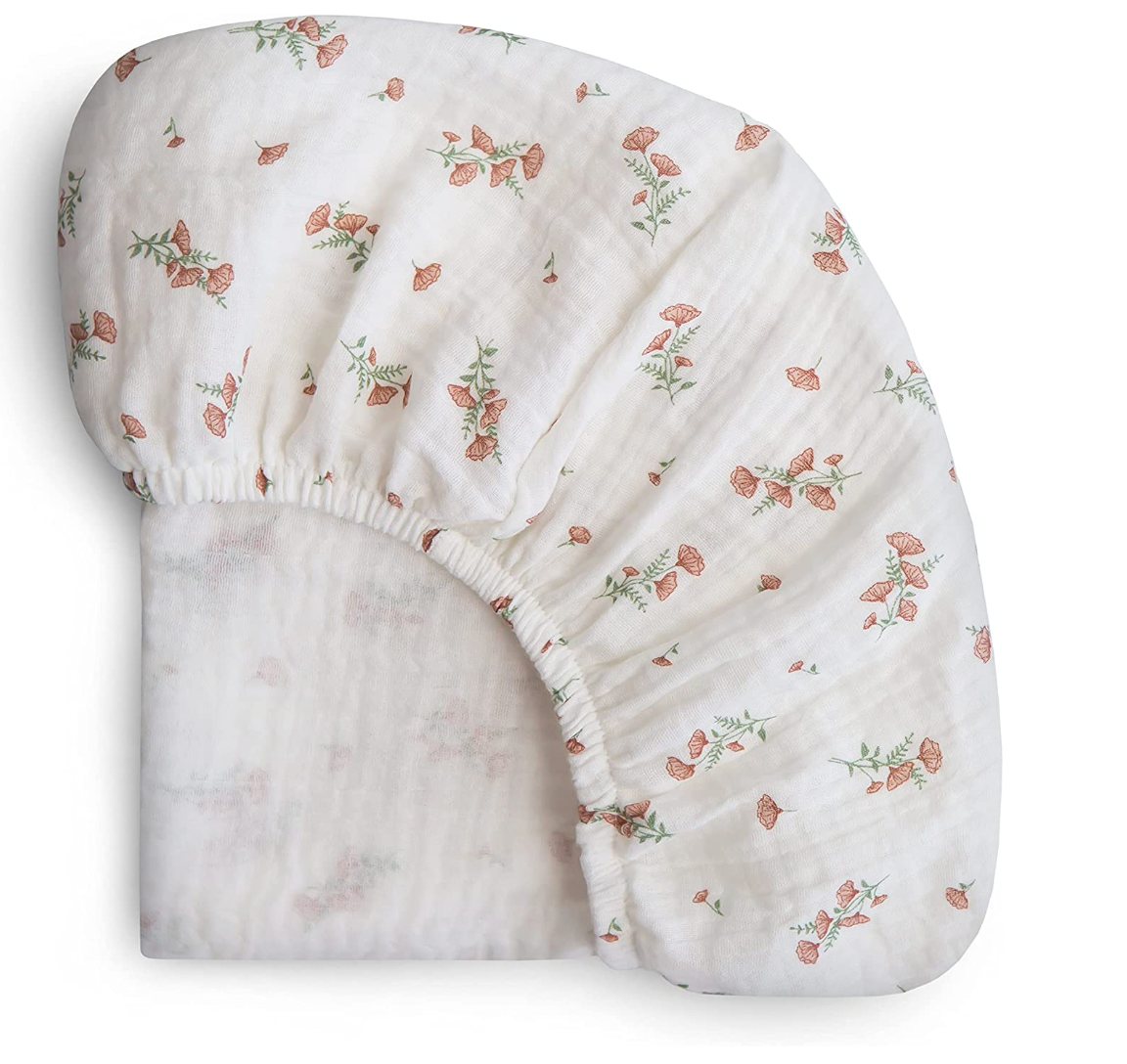 Mushie Moses Basket Sheet