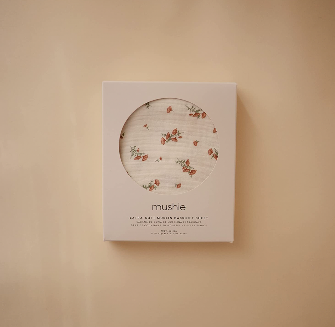 Mushie Moses Basket Sheet