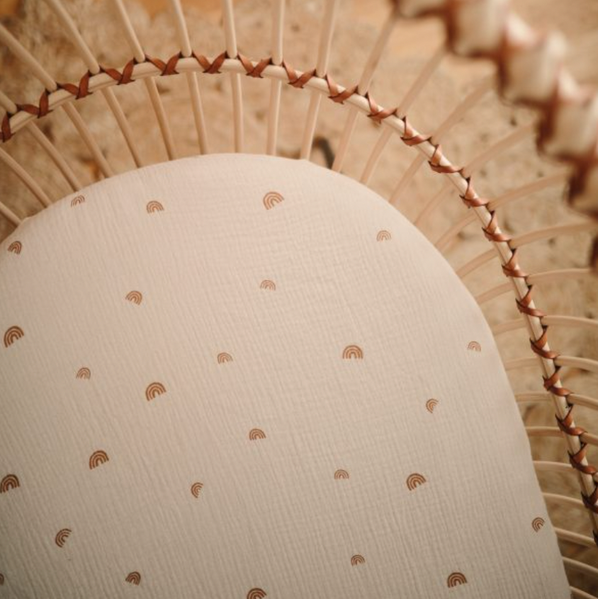 Mushie Moses Basket Sheet