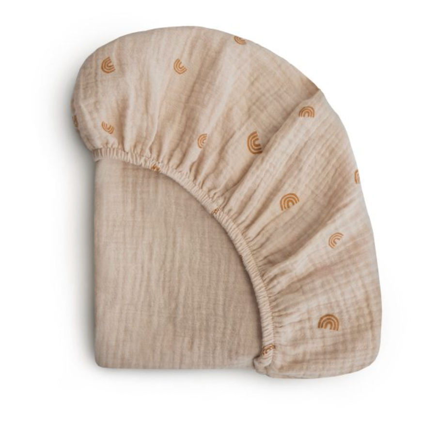 Mushie Moses Basket Sheet