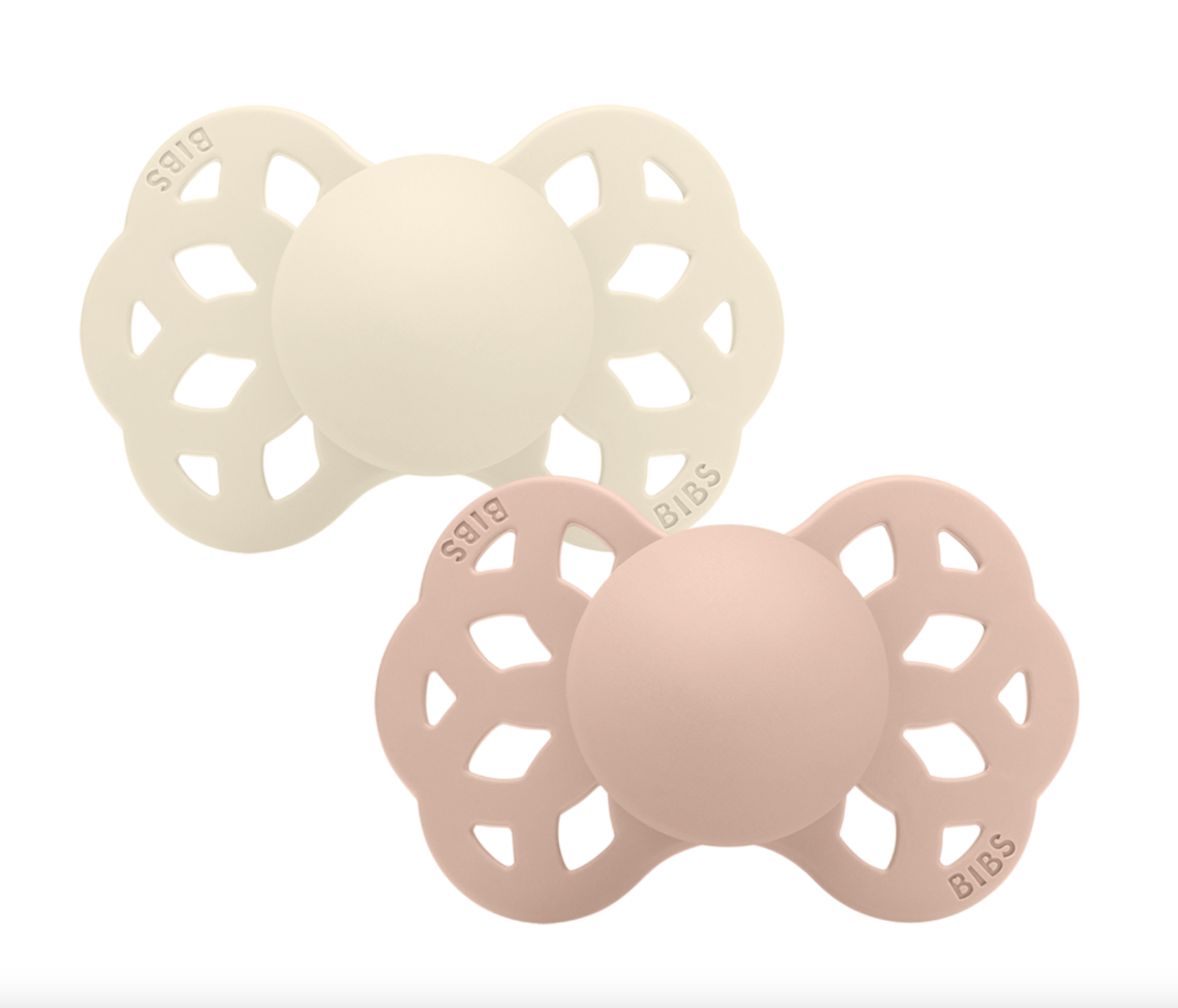 2 PACK Anatomical Infinity Chupones BIBS