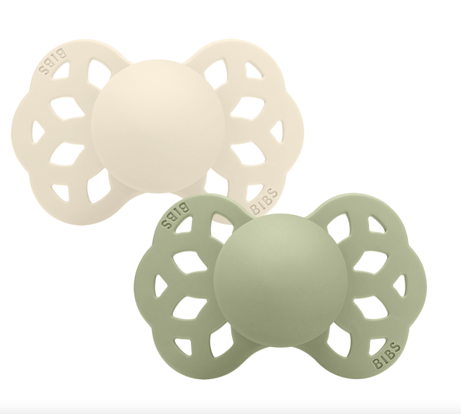 2 PACK Anatomical Infinity Chupones BIBS