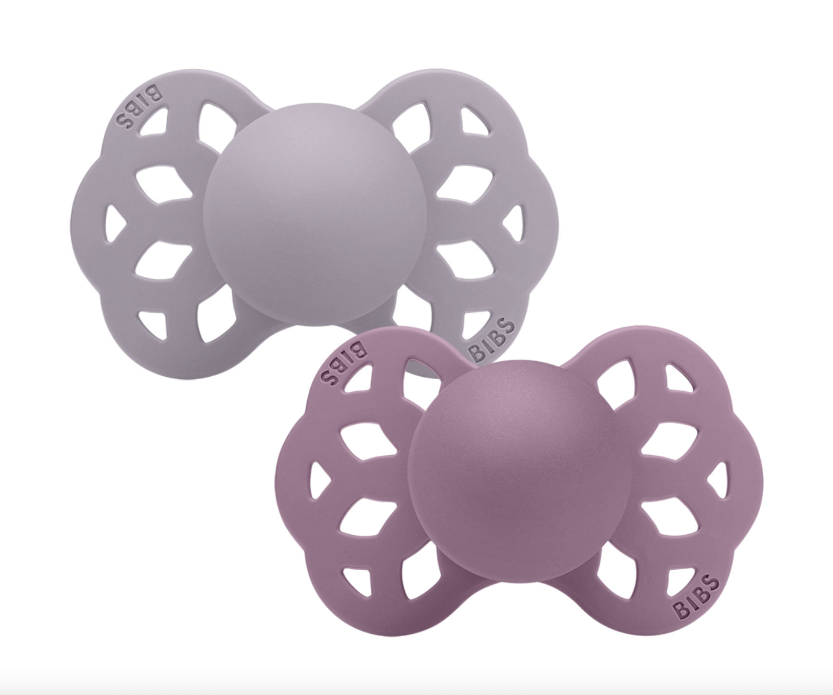 2 PACK Anatomical Infinity Chupones BIBS