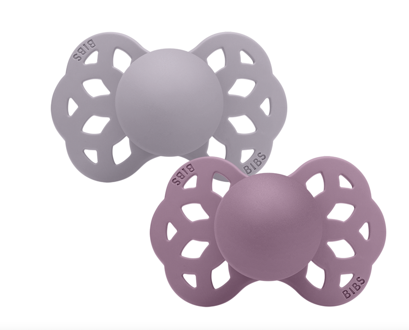 2 PACK Anatomical Infinity Chupones BIBS
