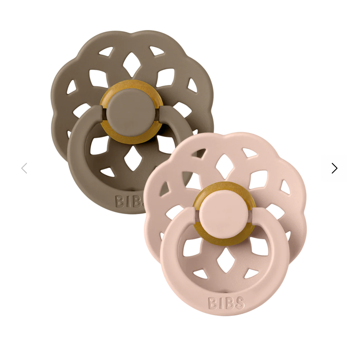 2 PACK Chupones Boheme BIBS