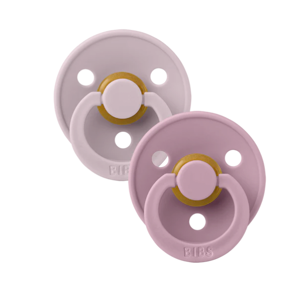 2 PACK Round Colour Chupones BIBS