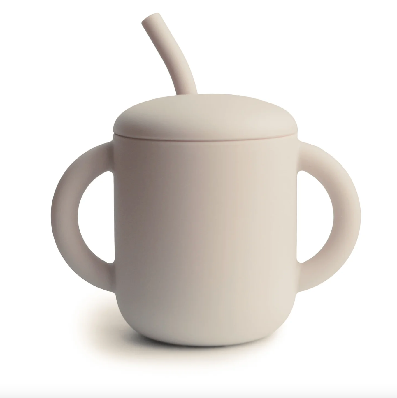 Vaso con popote Mushie