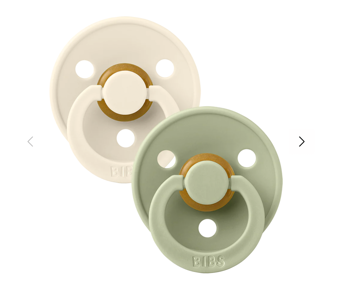 2 PACK Anatomical Colour Chupones BIBS