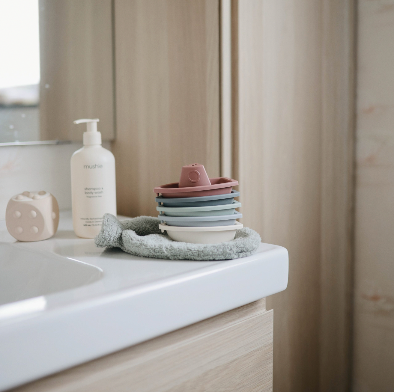 Barquitos para el baño