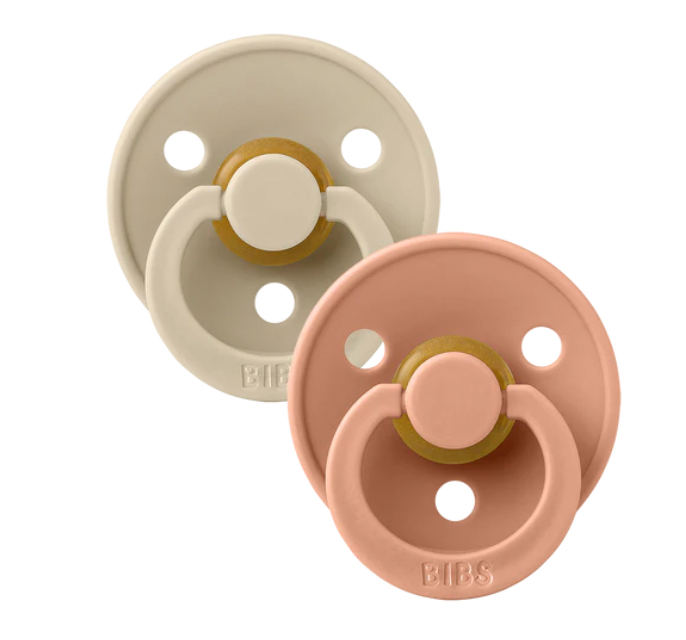 2 PACK Round Colour Chupones BIBS