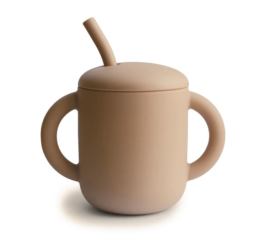 Mushie Cup with Straw