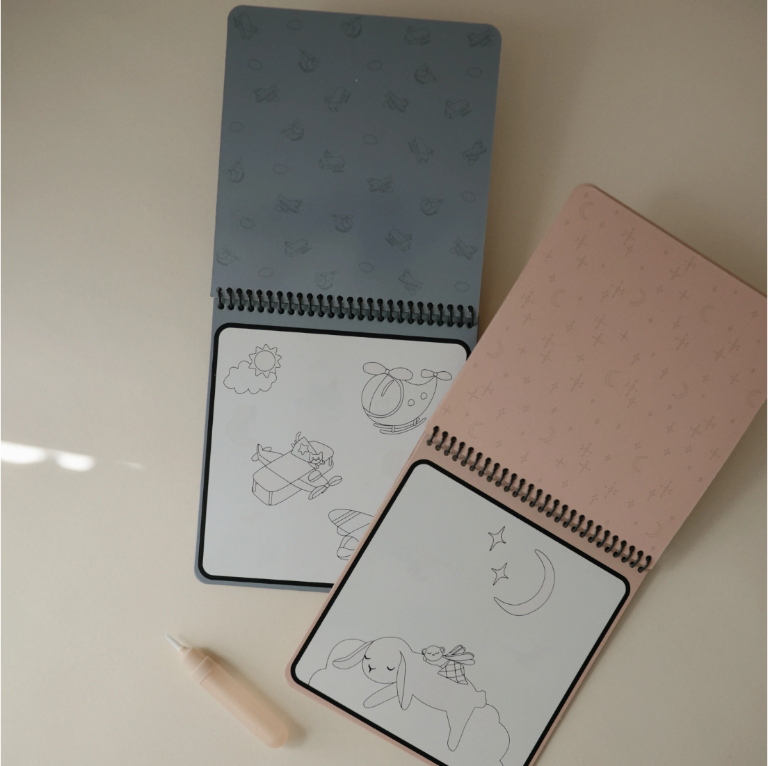 Bloc para pintar con agua Vehículos Mushie