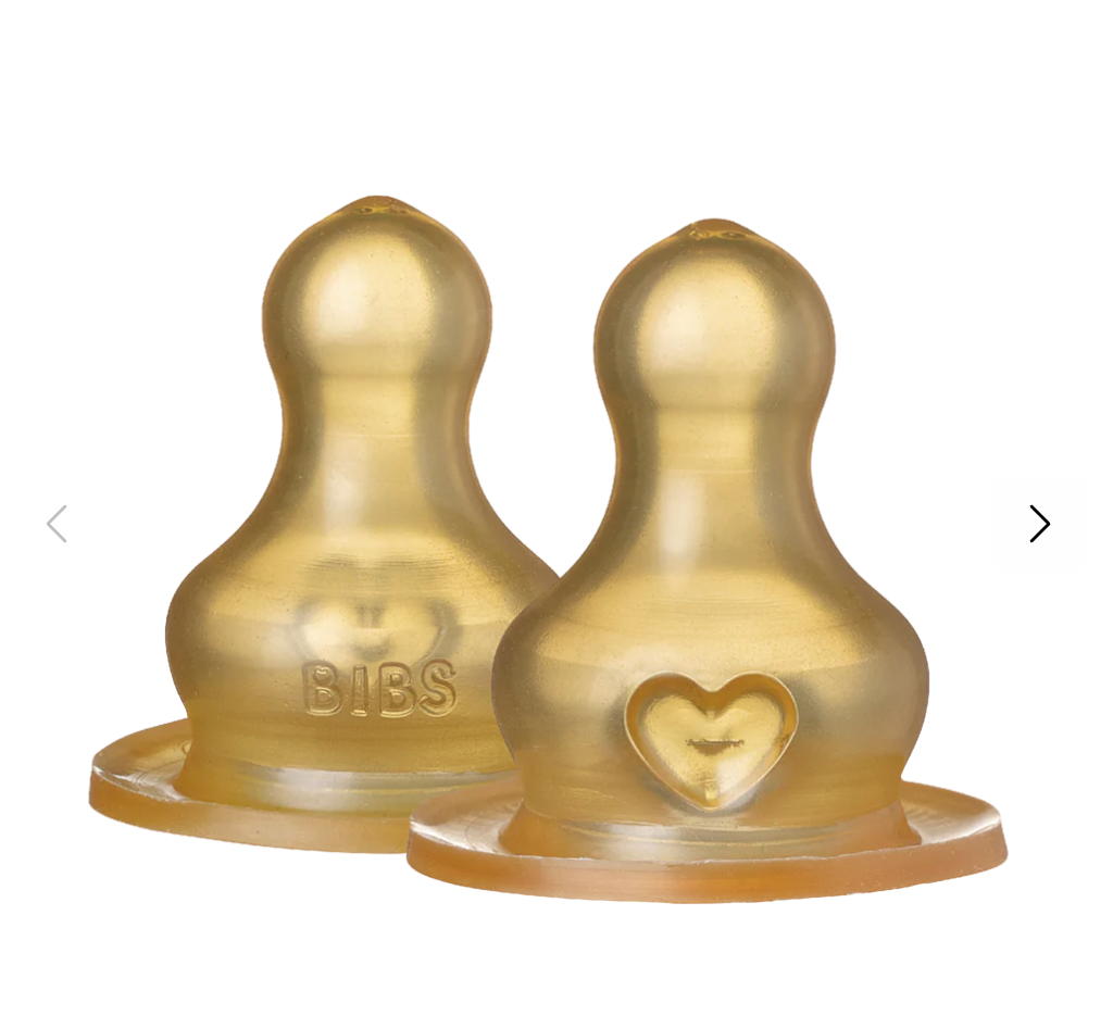 BIBS Bottle Nipple 2 PACK