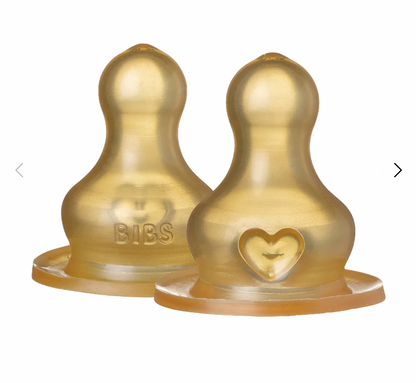 Repuestos de tetina Bibs Glass Bottle 2 pack
