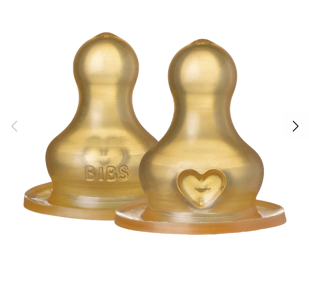 BIBS Bottle Nipple 2 PACK