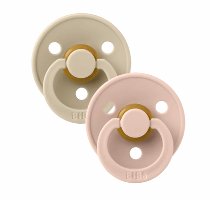 2 PACK Round Colour Chupones BIBS