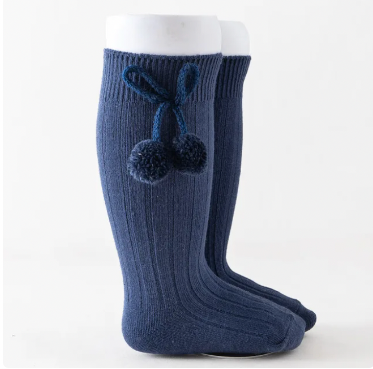 Calcetas españolas Borlas