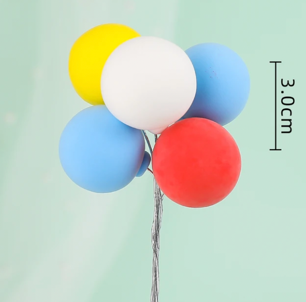 Cake Toppers Balloons (+ colores)