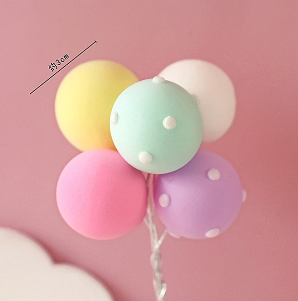 Cake Toppers Balloons (+ colores)