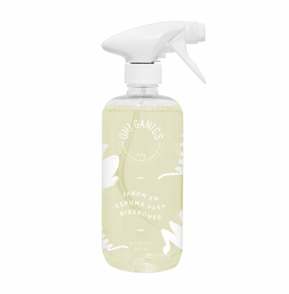 Foaming soap for baby bottles 500 ml – Oh!Ganics Spray