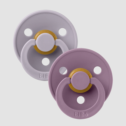 2 PACK Round Colour Chupones BIBS