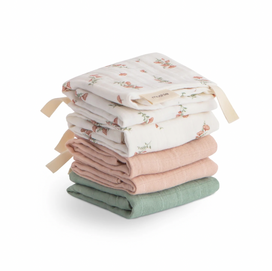 Muslin Cotton Washcloth 5-Pack