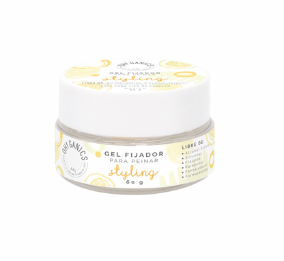 Gel fijador para peinar oh!Ganics