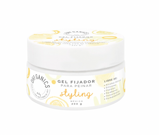 Gel fijador para peinar oh!Ganics