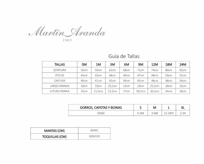 Conjunto español Martin Aranda 20238