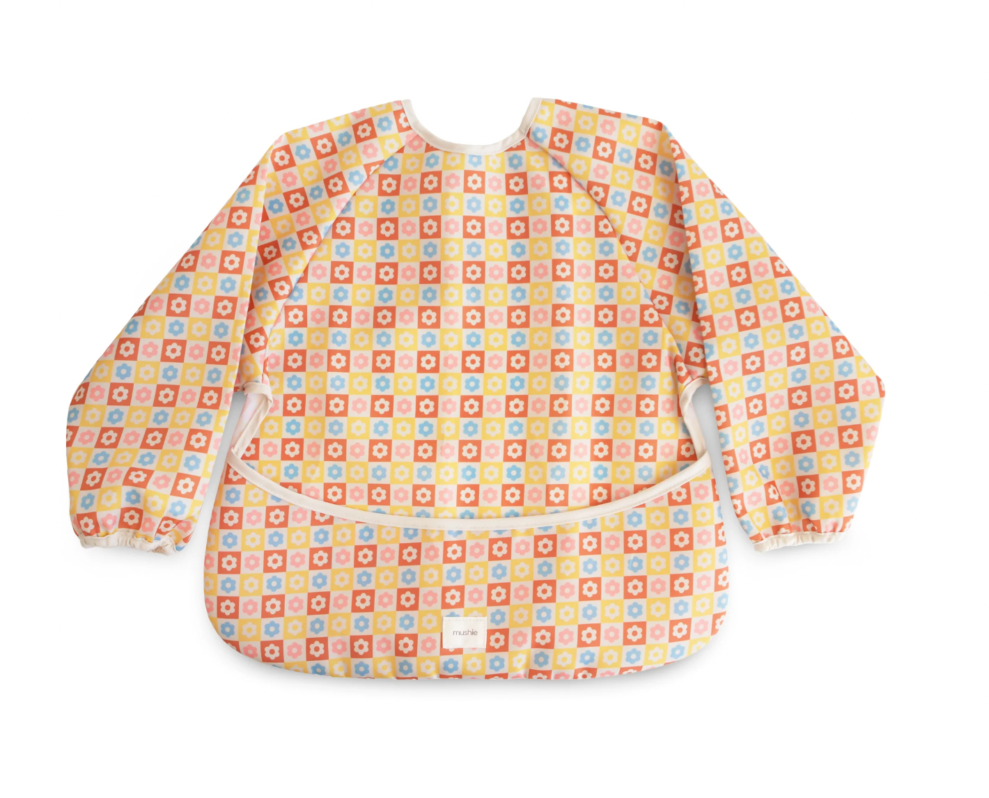 Babero manga larga impermeable Mushie