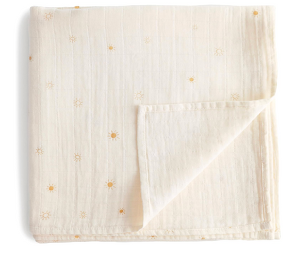 Sábana de cuna Mushie