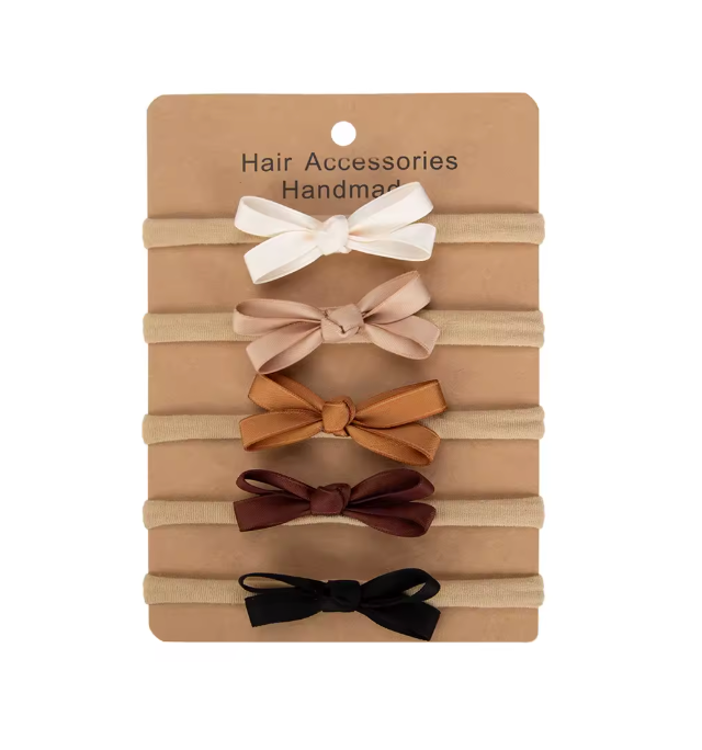 Set de 5 moños
