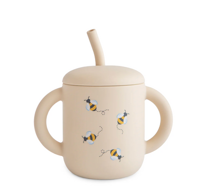 Mushie Cup with Straw